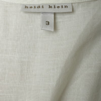 Heidi Klein Witte linnen jurk