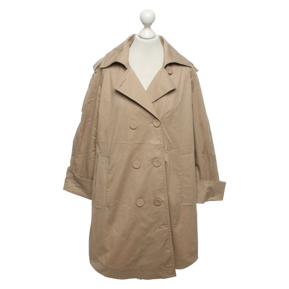 Luisa Cerano Jacket/Coat Cotton in Beige
