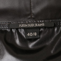 Plein Sud skirt leather