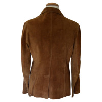 Jil Sander Waisted suede / leather jacket