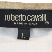 Roberto Cavalli Roberto Cavalli green lycra shirt