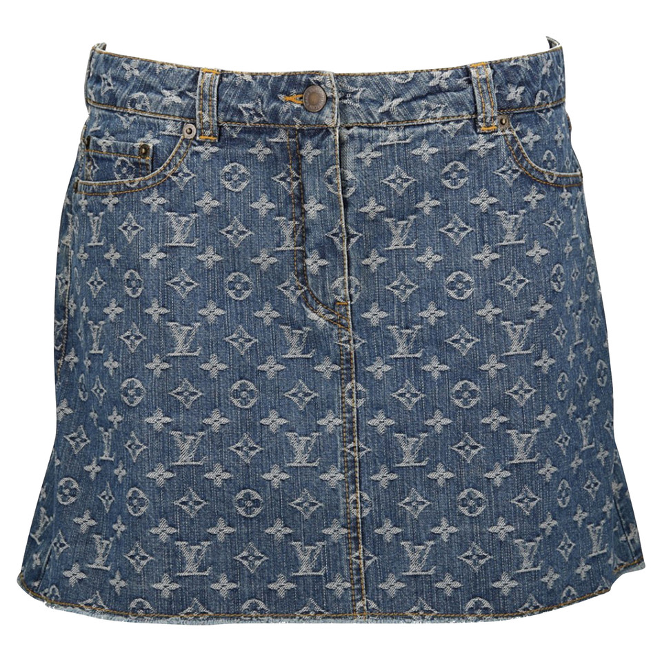Louis Vuitton skirt from Monogram Denim