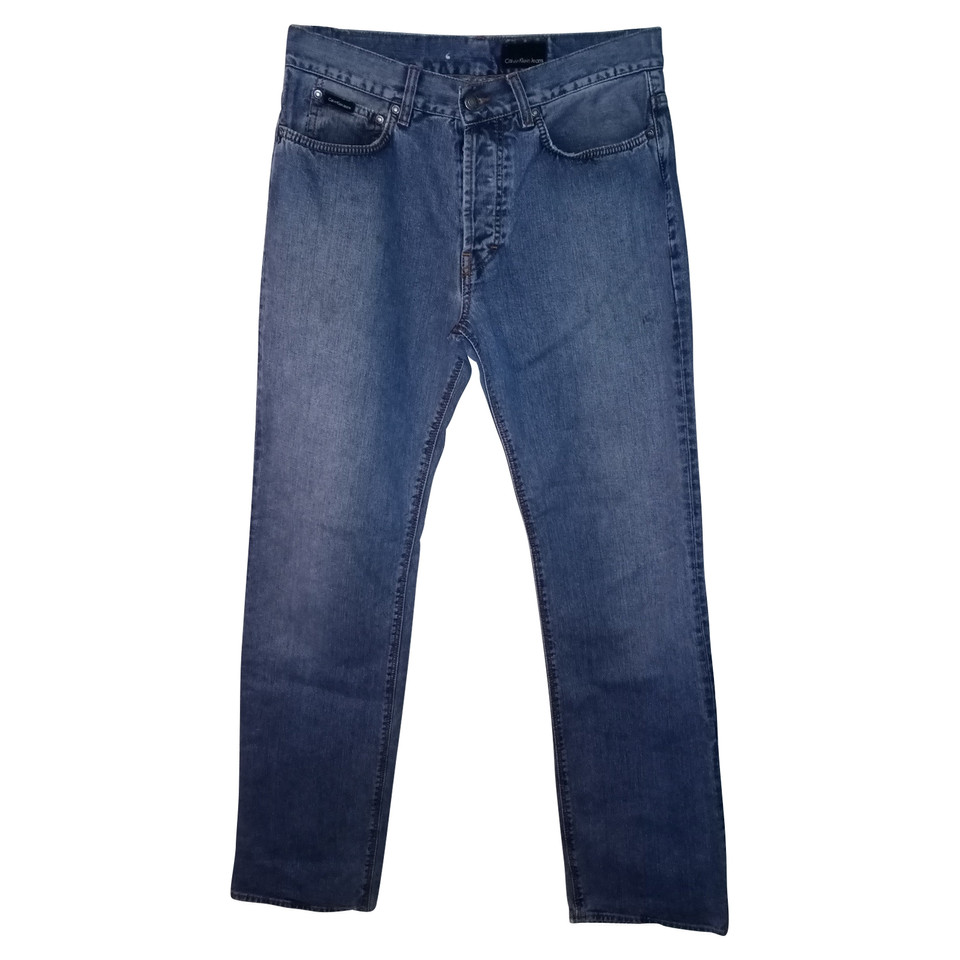Calvin Klein Jeans Jeans en Denim en Bleu