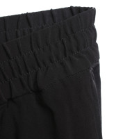 Hugo Boss Pantaloni neri con raso