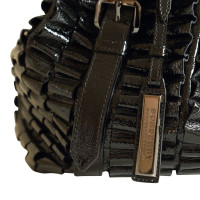 Burberry Handbag in black patent leather