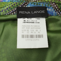 Rena Lange Silk skirt with a colorful print