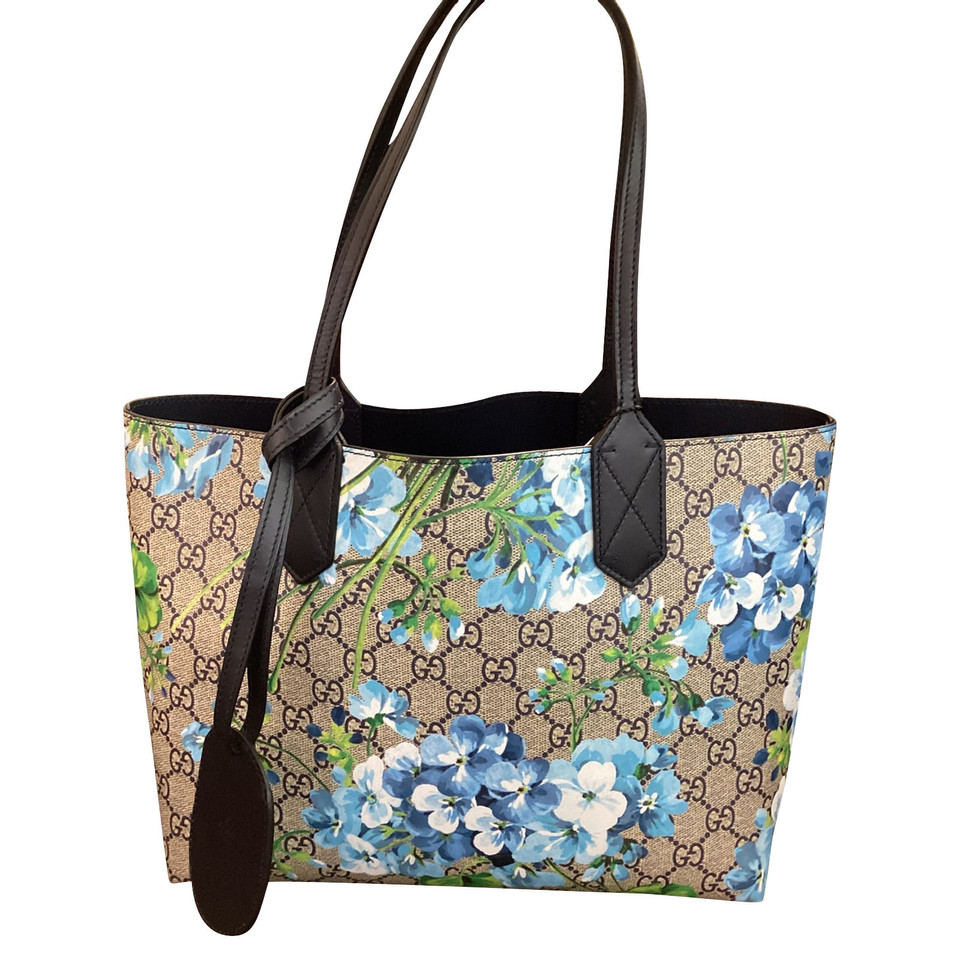Gucci GG Blooms Tote Leather