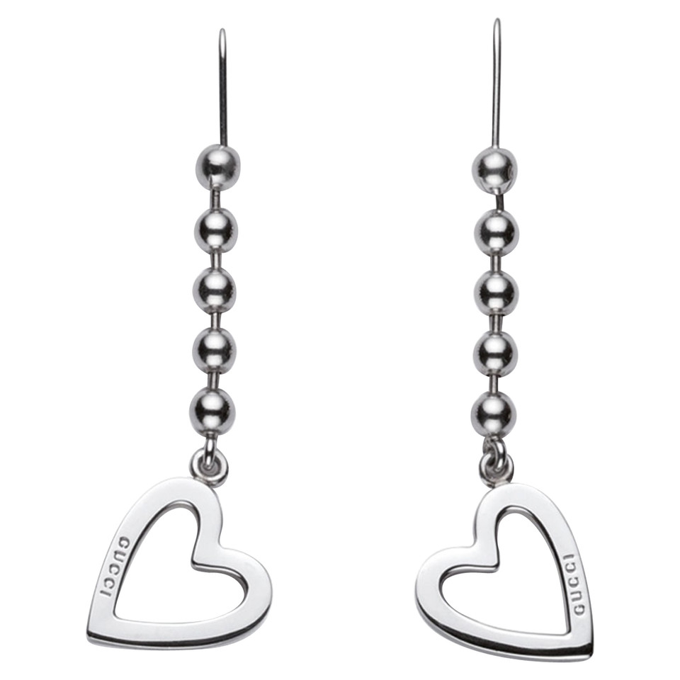 Gucci "Toggle Heart" earrings