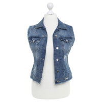 Liu Jo Gilet di jeans con applicazione