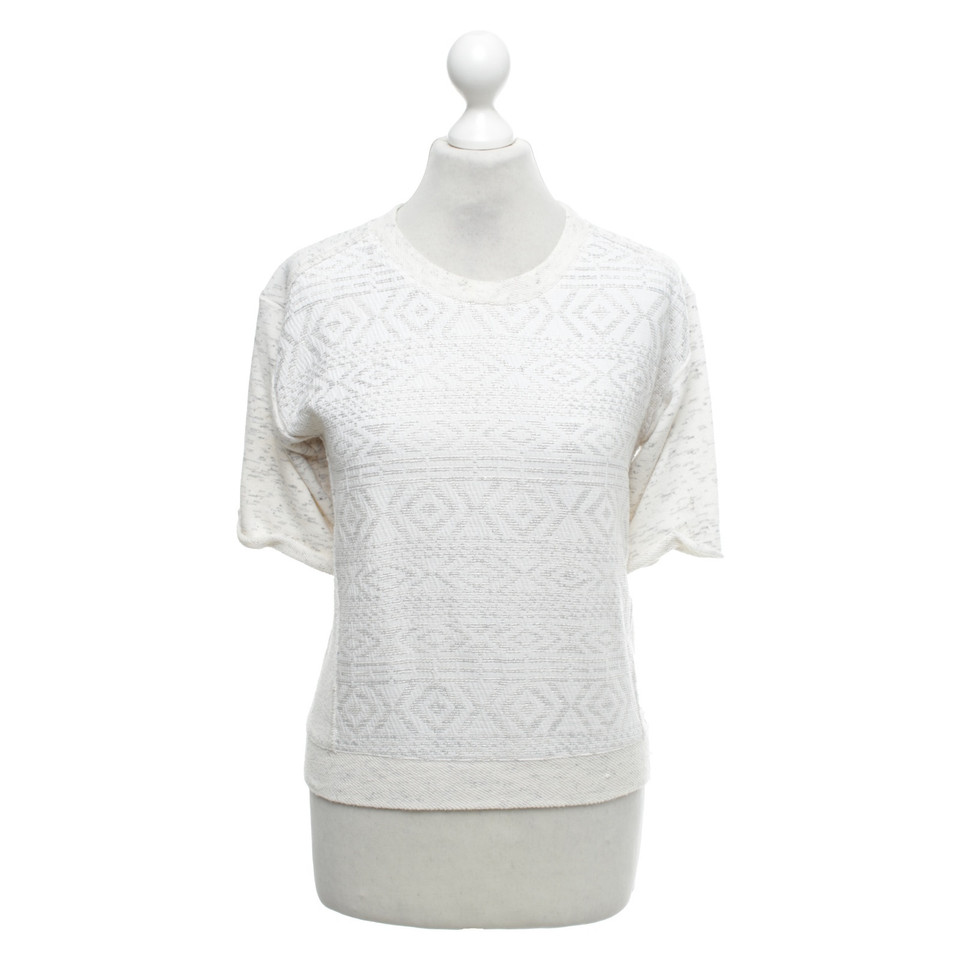 Rebecca Taylor top with fancy yarn