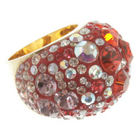 Swarovski 3 rings with gemstones