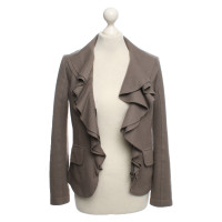 Marc Cain Blazer aus Wolle in Taupe