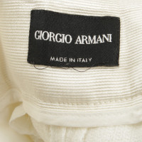 Giorgio Armani Hose in Creme