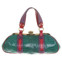 Etro Handbag with alligator embossing