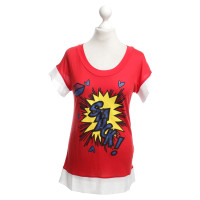 Moschino Love T-shirt in red