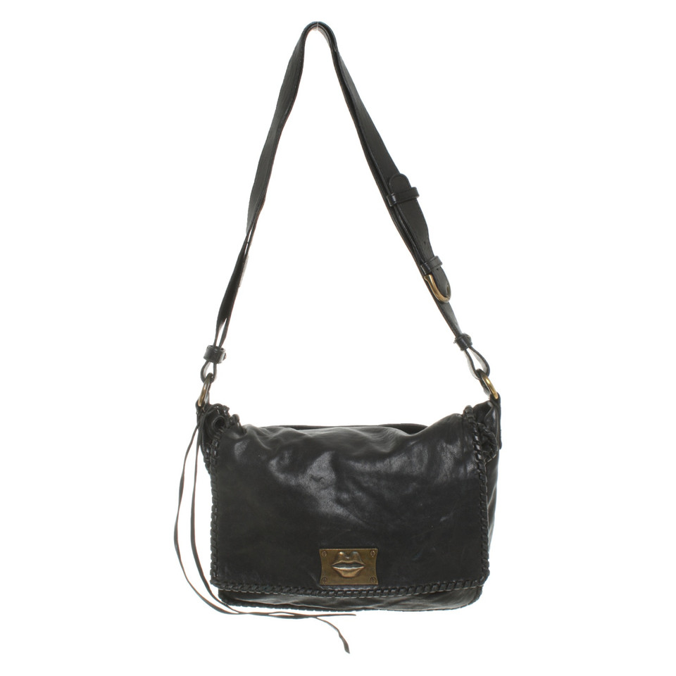 Rika Handbag Leather in Black