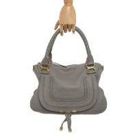 Chloé Marcie Bag Leather in Grey