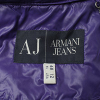Armani Jeans Daunenjacke in Violett