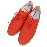 Hogan Chaussures à lacets en Orange