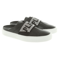 Philipp Plein Sneakers aus Leder in Schwarz