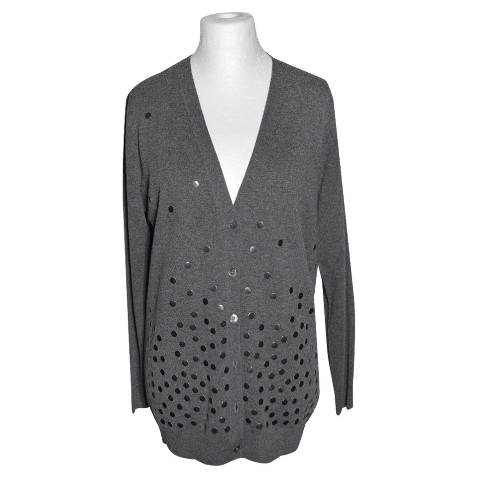 Allude Cardigan in dark gray