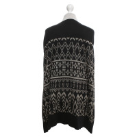 Alice By Temperley Knit cape with pattern