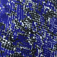 Diane Von Furstenberg Vestito in Cotone in Blu