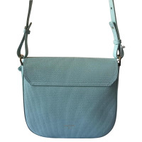 Patrizia Pepe Sac à bandoulière en Cuir en Turquoise