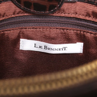 L.K. Bennett Tote bag Leer in Bruin