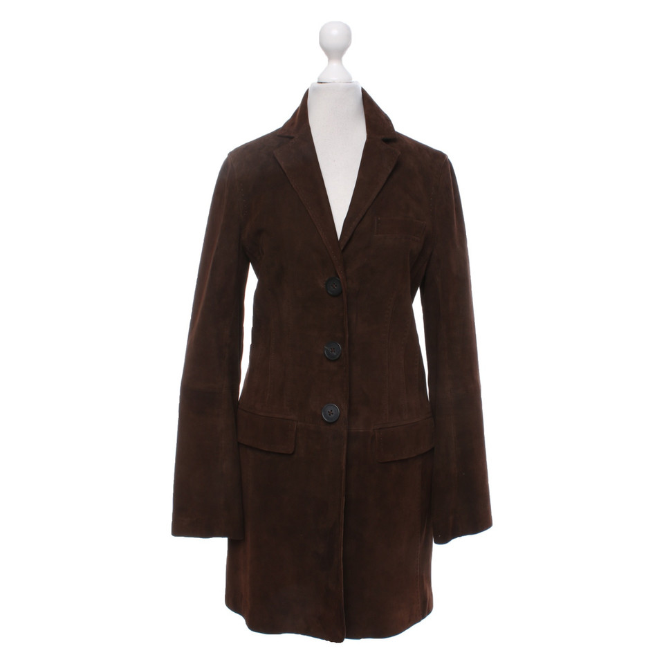 Windsor Jacket/Coat Suede in Brown