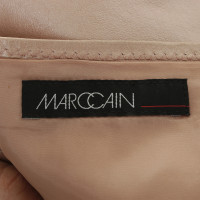 Marc Cain Leather skirt in pink