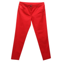 Moschino trousers in red
