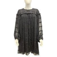 Chloé Kleid aus Seide in Schwarz