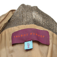 Talbot Runhof Abendkleid mit Metallic-Effekt