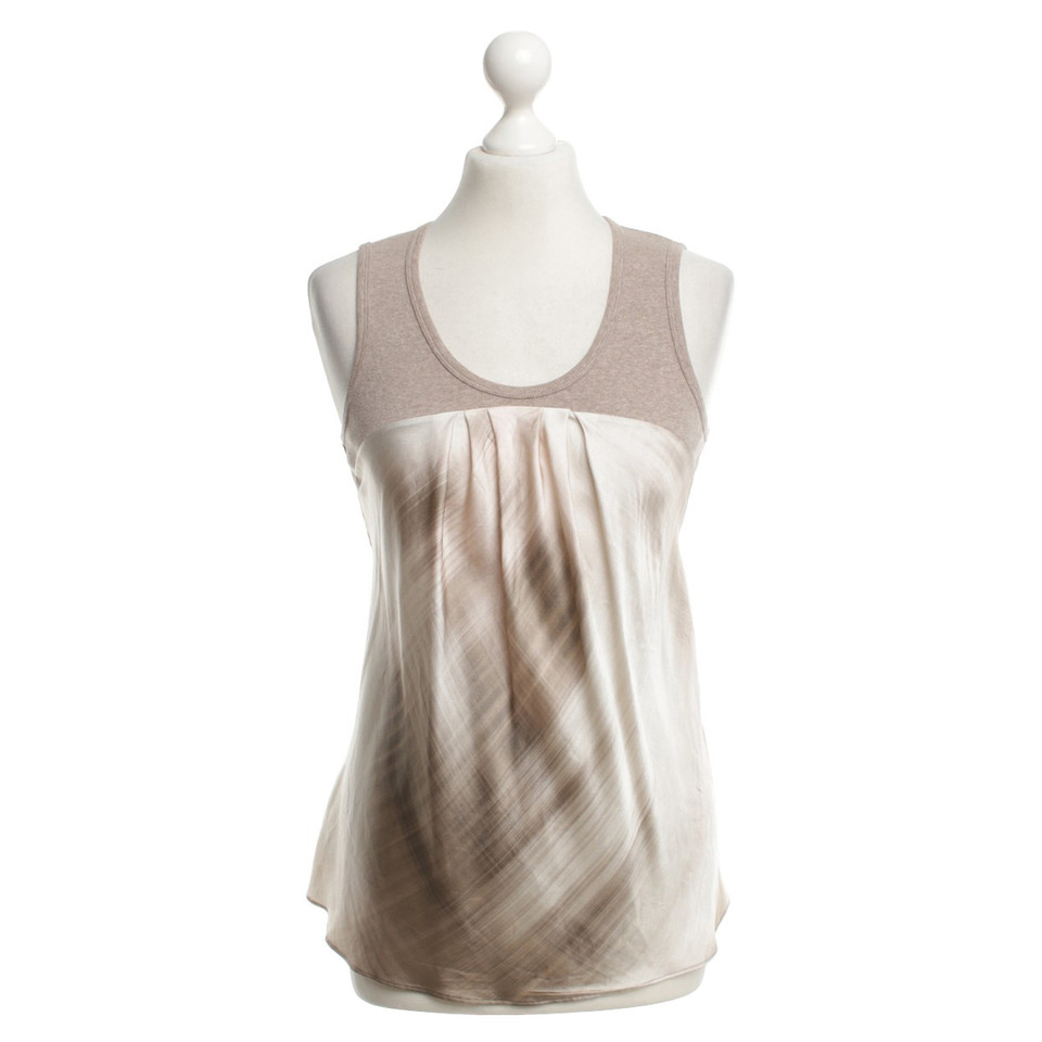 Brunello Cucinelli Top in Cream