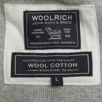 Woolrich Strickjacke mit Pelzkragen