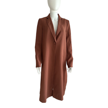 Pinko Jacket/Coat Viscose in Brown