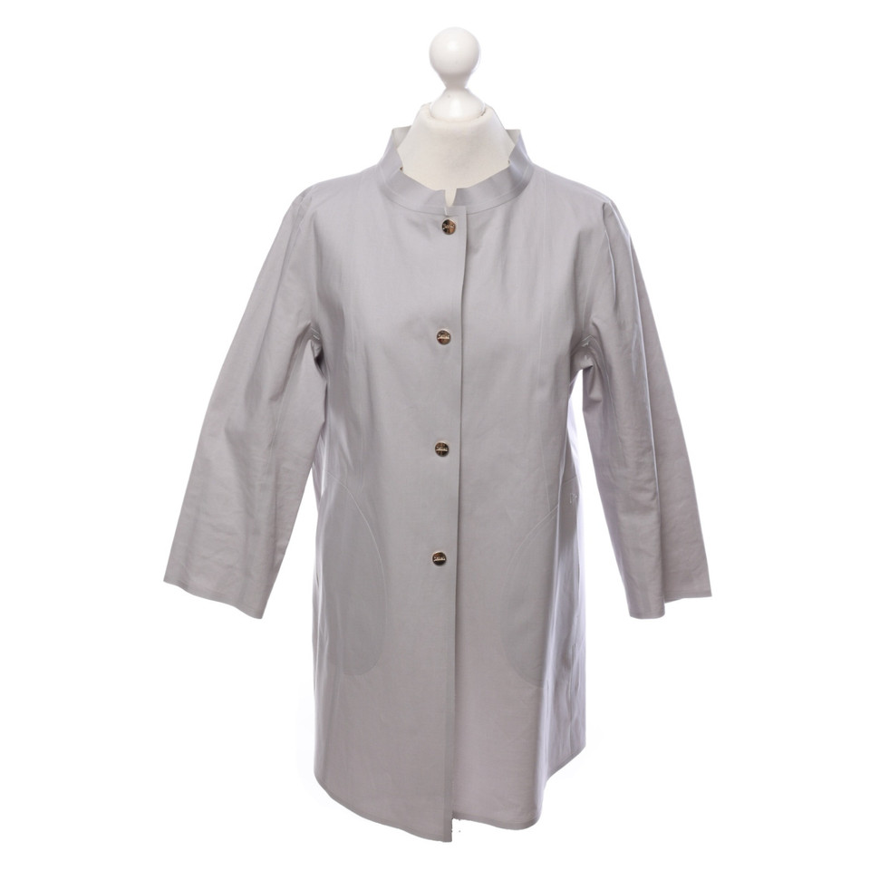 Herno Jacket/Coat Cotton in Grey