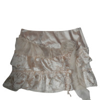 Ermanno Scervino Skirt Silk in Cream