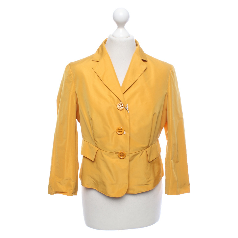 Moschino Jacket/Coat in Yellow