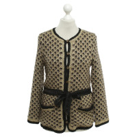 Marc By Marc Jacobs Cardigan en noir / Or / Beige