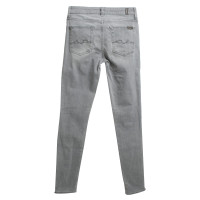 7 For All Mankind Stonewashed jeans in grijs