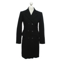 Marc Cain Jacket/Coat Wool in Black