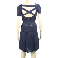 French Connection Lace dress in dark blue