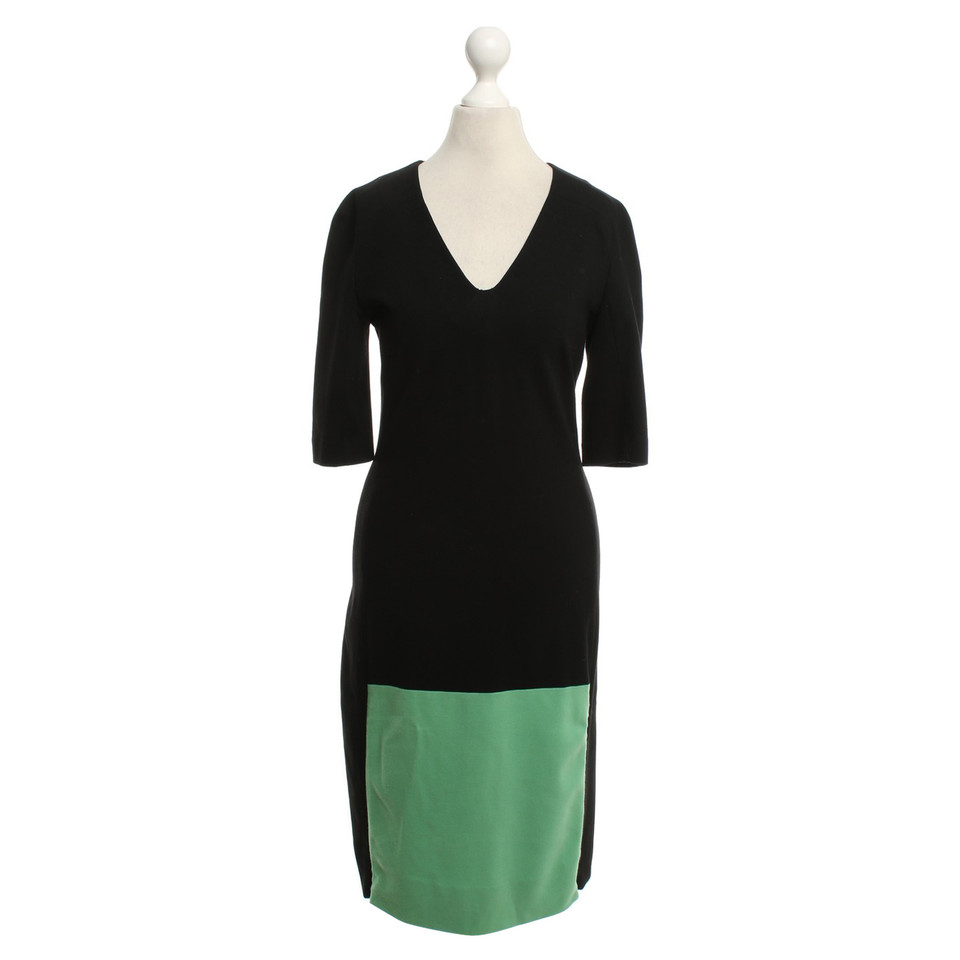 Diane Von Furstenberg Holder-Dress with Color-Blocking