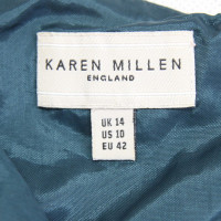 Karen Millen Strapless top in emerald green