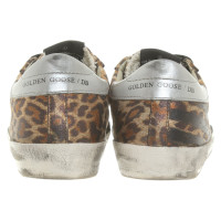 Golden Goose Sneakers with Leo pattern