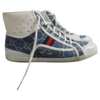 Gucci Sneakers aus Material-Mix