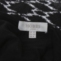 Hobbs Maxi vestito in bianco / nero