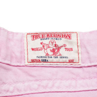 True Religion Jeans aus Baumwolle in Rosa / Pink